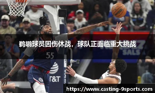 鹈鹕球员因伤休战，球队正面临重大挑战