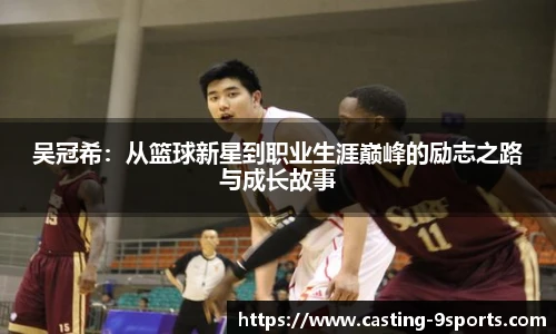 吴冠希：从篮球新星到职业生涯巅峰的励志之路与成长故事